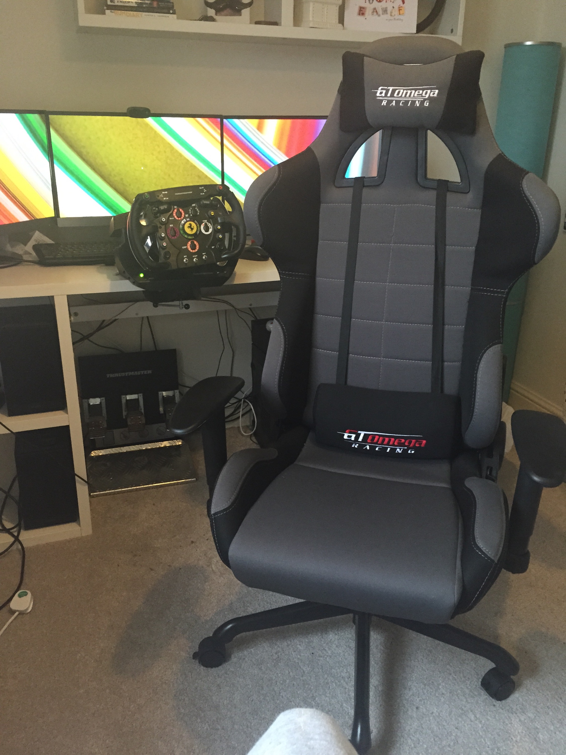 gt omega racing office chair